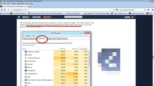windows8, Taskmanager intro смотреть онлайн