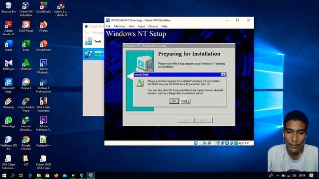 Tutorial Lengkap Instalasi OS Windows NT 4.0 di VirtualBox смотреть онлайн