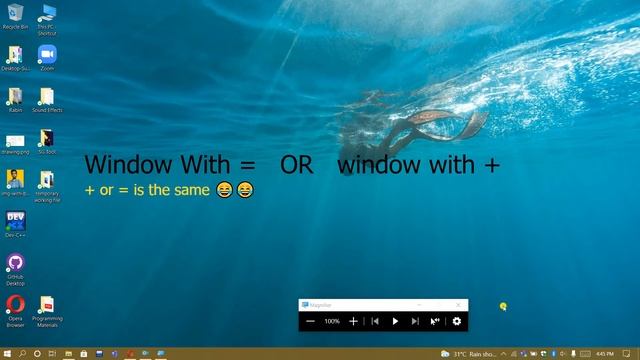 How to zoom in and out my windows display? SG tech | windows with +/- смотреть онлайн