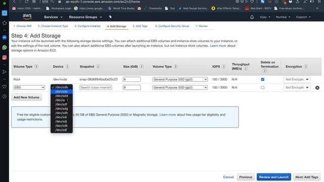AWS EBS & EFS смотреть онлайн