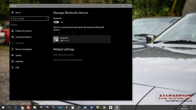 Augment Automotive - AugTronic bluetooth connection tutorial смотреть онлайн