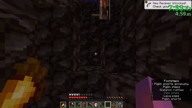 minecraft 1.16.1 any% random seed glitchless 14:20 смотреть онлайн