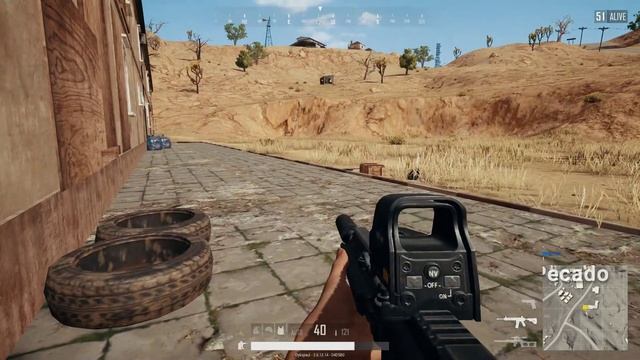 PUBG FPP Kill dropping from the sky смотреть онлайн