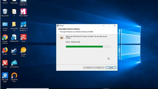 Uninstall iCloud for Windows 7 in Windows 10 October 2018 Update смотреть онлайн