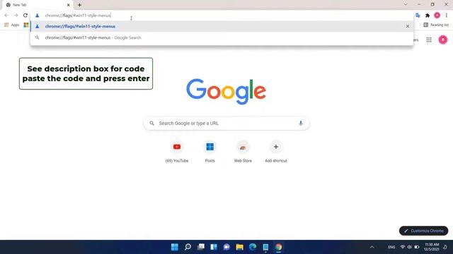 windows 11 style rounded menu on google chrome смотреть онлайн