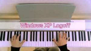 Windows ALL Startup Sounds on Piano