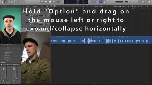Logic Pro X Waveform Zoom Quick keys смотреть онлайн
