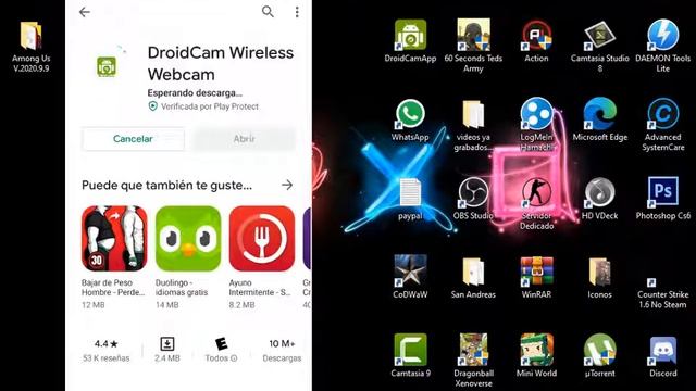 como usar la CÁMARA de tu CELULAR como WEBCAM 😲 смотреть онлайн