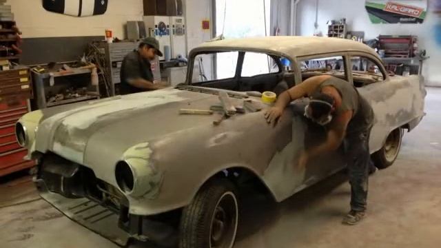 1955 Pontiac Chieftain "Gloria" as seen on Lords of the Car Hoards (different sound track) смотреть онлайн