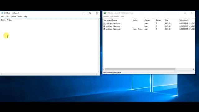 How to Clear Printer Queue job Spooler, with printer settings / CMD / Batch file. URDU HINDI смотреть онлайн