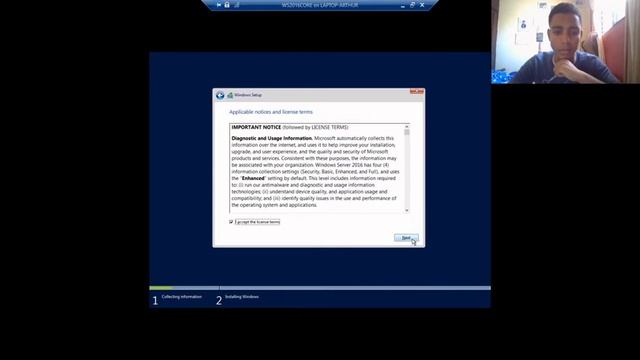1.2 Instalación de Windows Server 2016 con Server Core смотреть онлайн