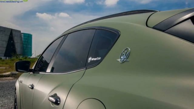 Novitec Esteso Maserati Levante in Matte Green смотреть онлайн