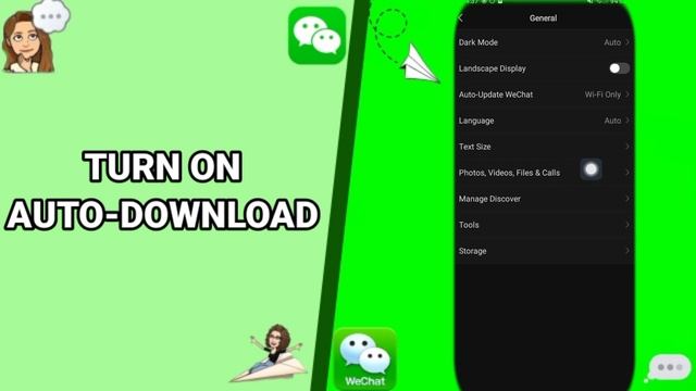 How To Turn On Auto-Download On WeChat App смотреть онлайн
