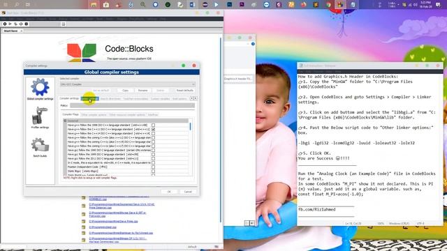 How to add Graphics.h Header on CodeBlocks latest Version смотреть онлайн