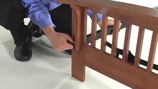 Serta Futon Frame How to Assemble! смотреть онлайн