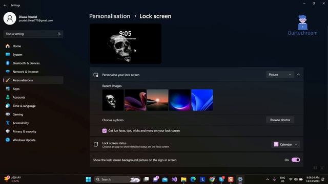 Change Your Lock Screen Background in Windows 11 (Easy and Fast Method) смотреть онлайн