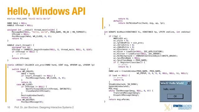 DIS2 '19 • Lecture 7 • Windows смотреть онлайн