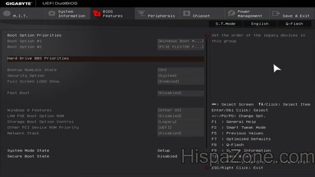 Gigabyte GA X99 UD7 Wifi - Bios UEFI - HispaZone.com смотреть онлайн