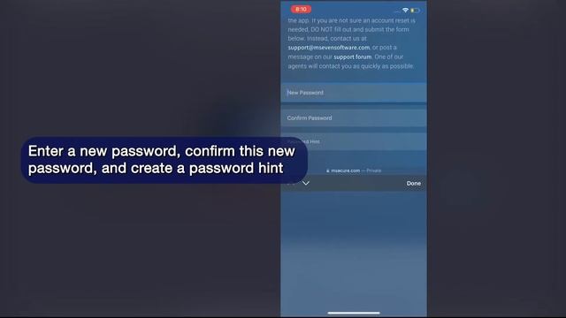 Forgot Password? - Resetting Your Account on an iOS Device in mSecure смотреть онлайн
