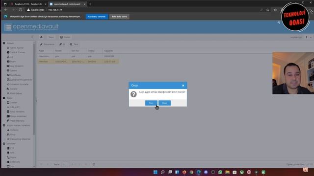 Raspberry Pi ile NAS Kurulum Rehberi! Herkes Evinde Nas Kurabilir! смотреть онлайн