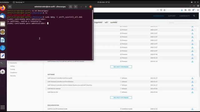 Linux - Unifi - Actualizar Controlador 6.0.45 смотреть онлайн