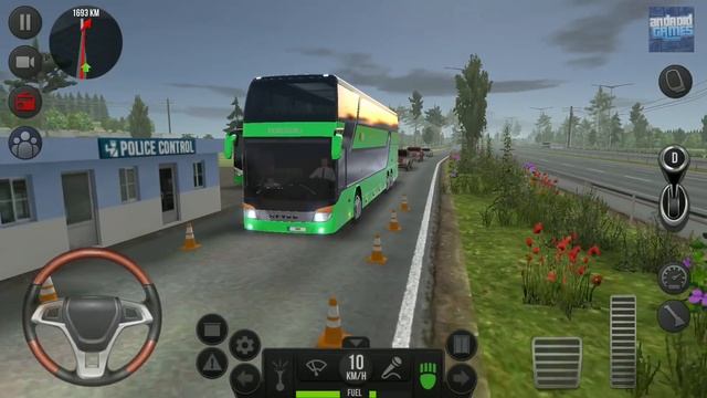 Double Decker Bus Driving In Brazil - Ultimate Bus Simulator #5 - Android Gameplay смотреть онлайн