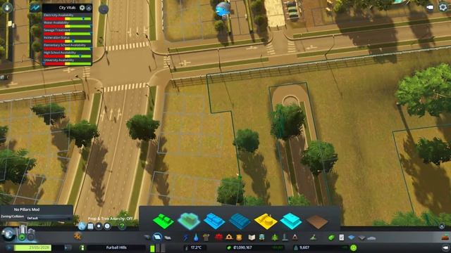 Cities: Skylines - Ep.7 Filling out the Castle Town смотреть онлайн