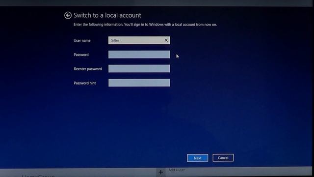 Windows 8 How to switch into a local account смотреть онлайн