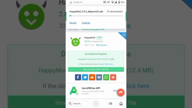 How to download happymod apk easy and simple in 2022 🤑🤯 смотреть онлайн