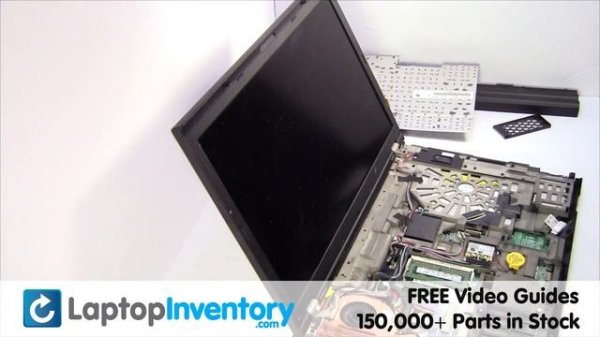 Lenovo ThinkPad W510 T410 Touchpad Replacement Palmrest Installation Replace Fix Install Laptop