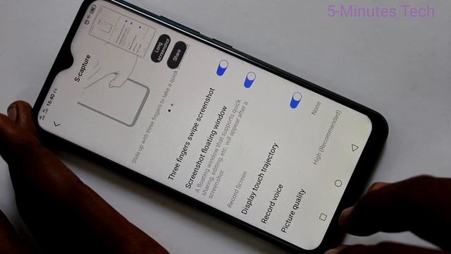 How to enable 3 fingers screenshot in Vivo Y11 смотреть онлайн