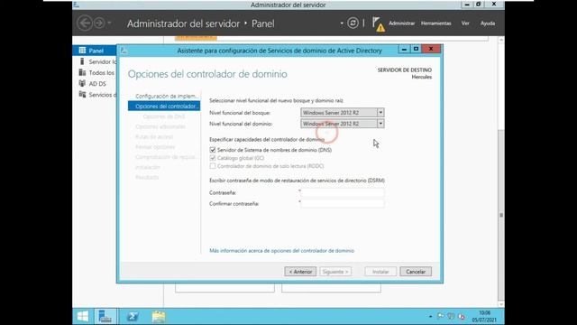 WINDOWS SERVER 2012 R2 - INSTALAR ROL CONTROLADOR de DOMINIO (DC) смотреть онлайн