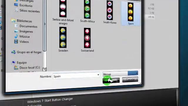 Windows 7 Start Button Changer смотреть онлайн