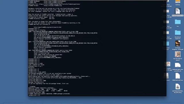 FreeBSD 10.2 Installing vim, sudo, and locking down SSH смотреть онлайн