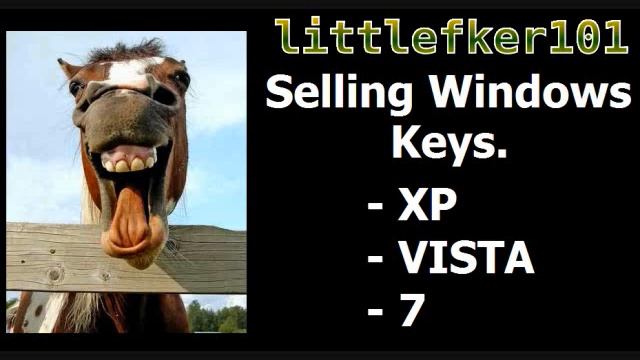 Selling Windows Keys (XP, Vista & 7) смотреть онлайн