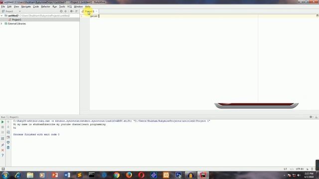 Ruby tutorial in hindi | Print And Puts | Lesson-2 смотреть онлайн