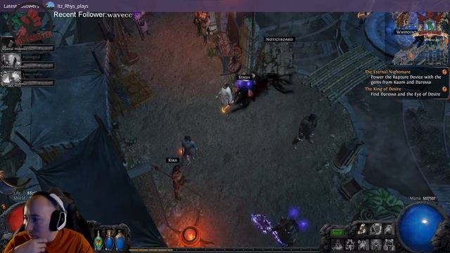 Leveling my Vaal Sparker! Lets do this! смотреть онлайн