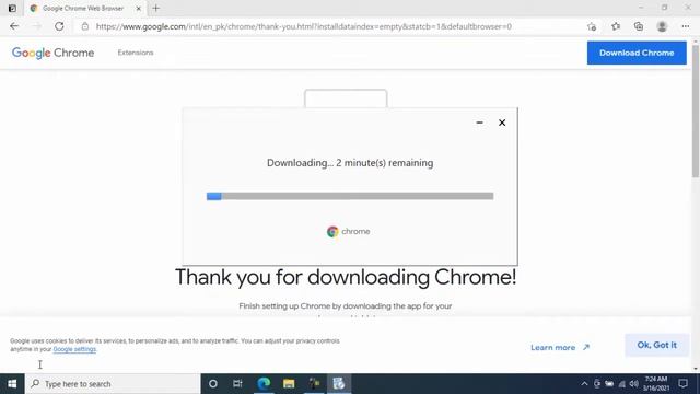 How to download install Google Chrome in Windows 10 | LahoriBot смотреть онлайн