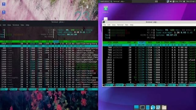 MX Linux 21 (XFCE) vs Endeavour OS 2202: RAM Usage смотреть онлайн