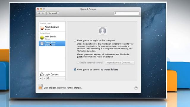 How to Create a Guest User Account in Mac® OS X™ смотреть онлайн