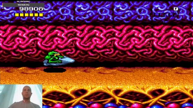 ПРОХОЖДЕНИЕ БАТЕЛТОДС НА SEGA. ИГРА ОТ КОТОРОЙ ПОВЫШАЕТСЯ ДАВЛЕНИЕ. BATTLETOADS SEGA. смотреть онлайн