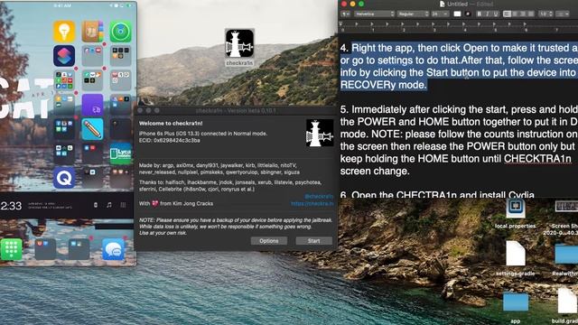 NEW Jailbreak iOS 13 - iOS 13.4.1 on MAC! смотреть онлайн