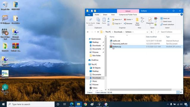 Play Classic Windows XP Solitaire In Windows 10 смотреть онлайн