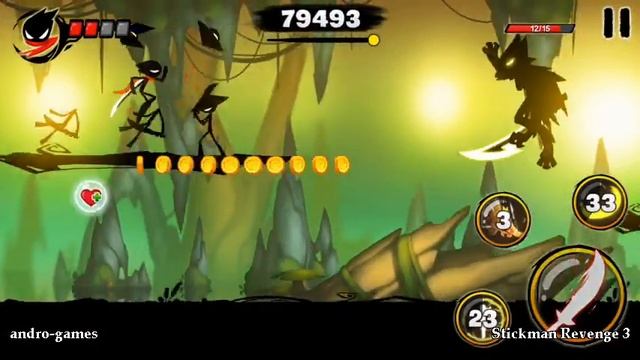 Stickman Revenge 3 (by Zonmob Game Studio) - action game for Android and iOS - gameplay. смотреть онлайн