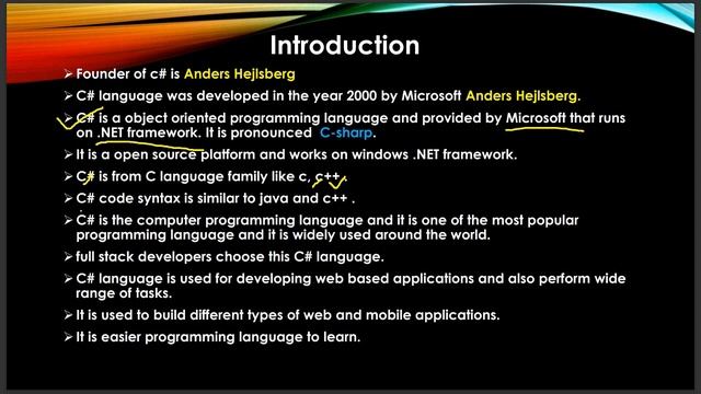 C# Introduction | C#.NET tutorial in Telugu | Basic Program Explanation| C# course for beginners| R смотреть онлайн