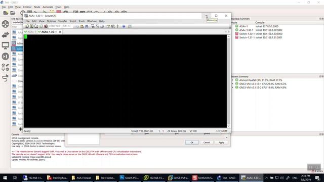 33-Installing ASAv Qemu Images On GNS3 смотреть онлайн