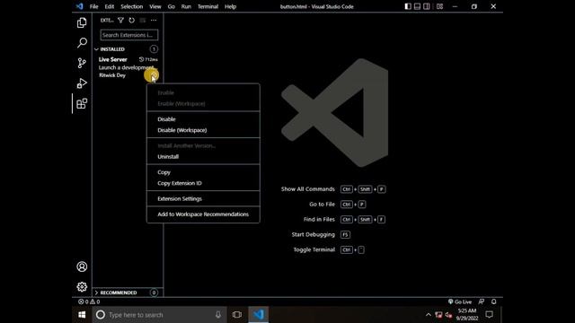 how to change live server browser in visual studio code in windows смотреть онлайн
