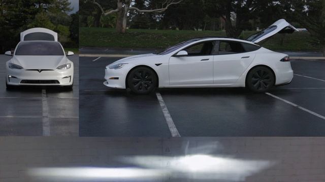 Tesla Light Show for Xmas from Santa Elon смотреть онлайн