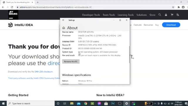 IntelliJ IDEA Installation Guide for Windows смотреть онлайн