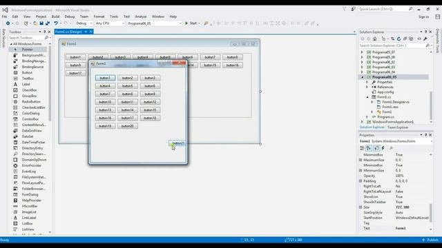 Programación Windows Forms C# 39 --- FlowLayoutPanel смотреть онлайн